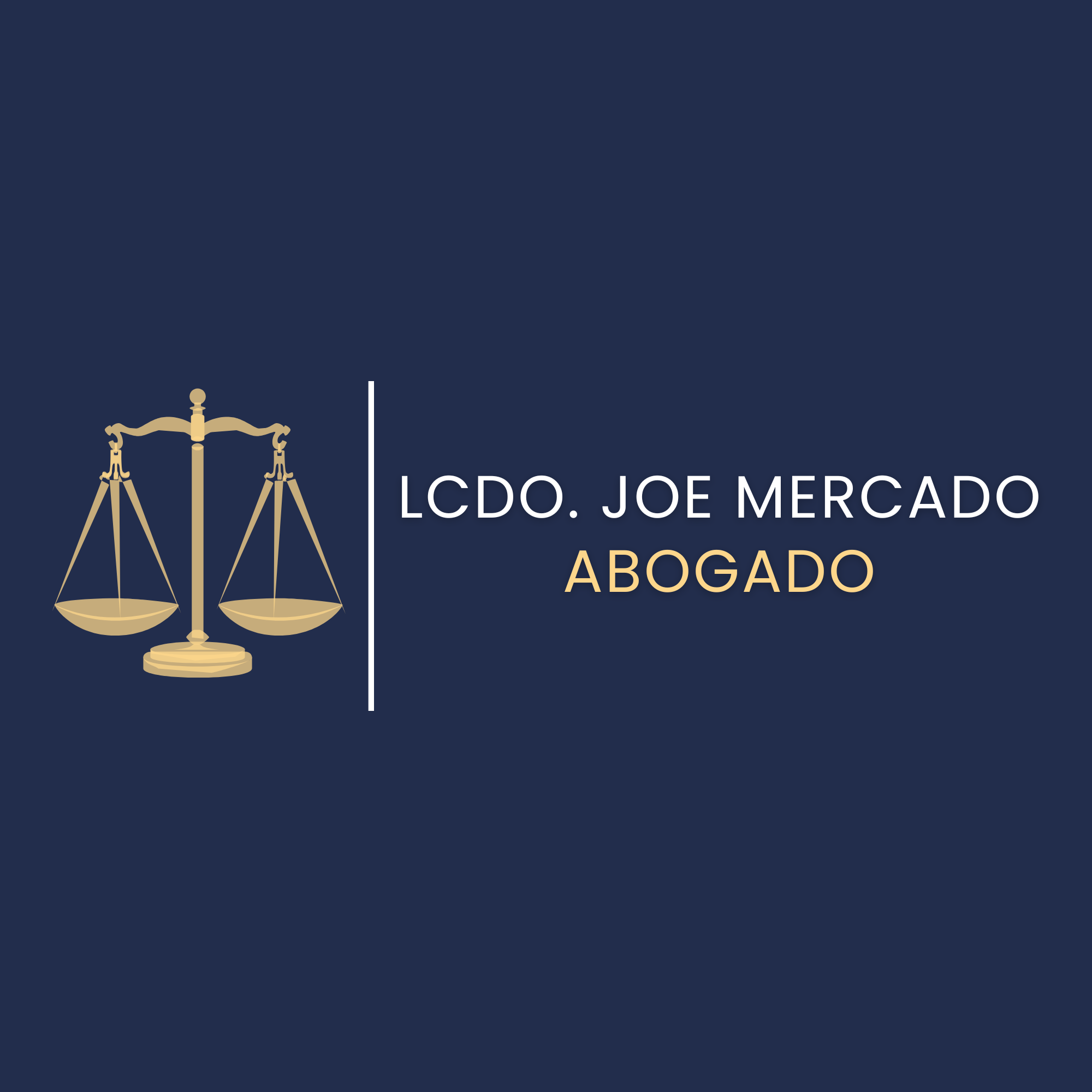 LCDO. JOE MERCADO